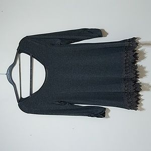 Maurices Gray Tunic Top